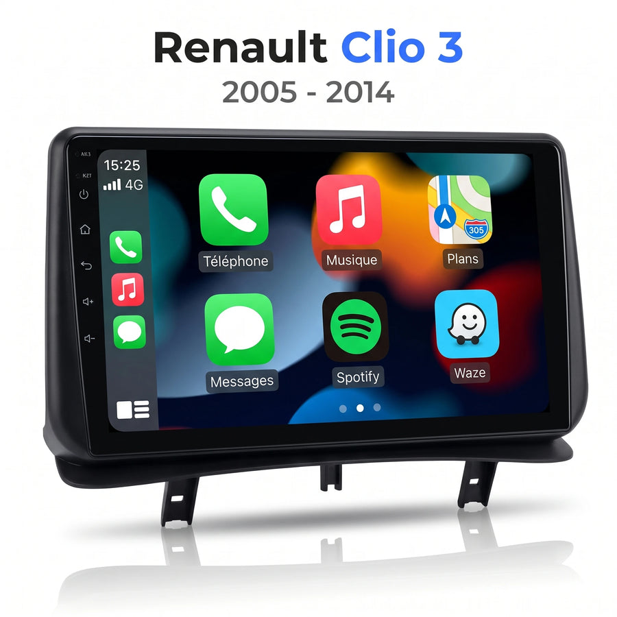 Autoradio CarPlay Clio 3 (2005-2014)