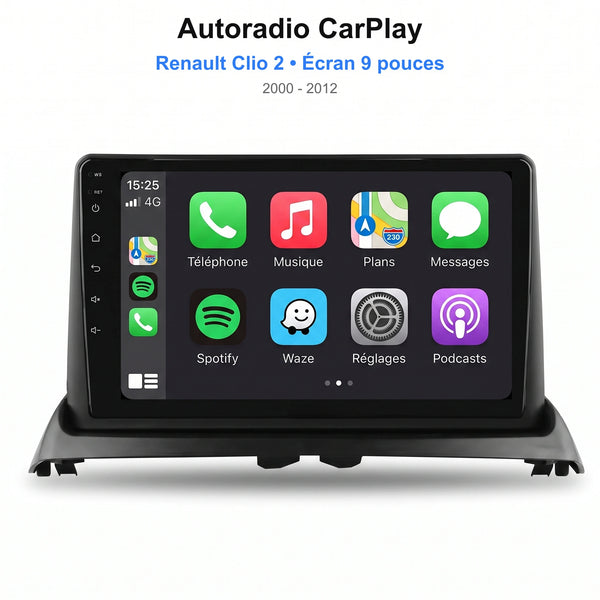 Autoradio CarPlay Clio 2 Type A (2000-2012)