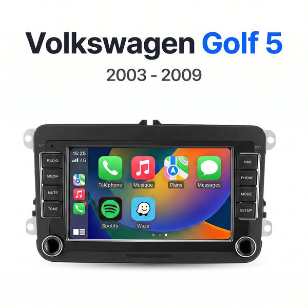 Autoradio CarPlay VW Golf 5 (2003-2009)