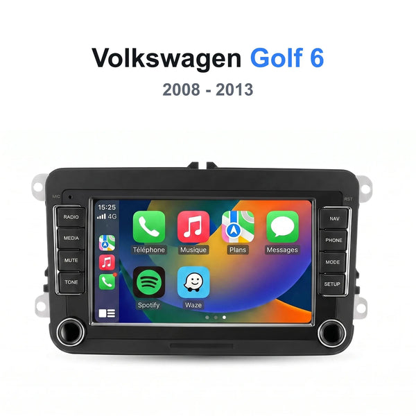 Autoradio CarPlay VW Golf 6 (2008-2013)