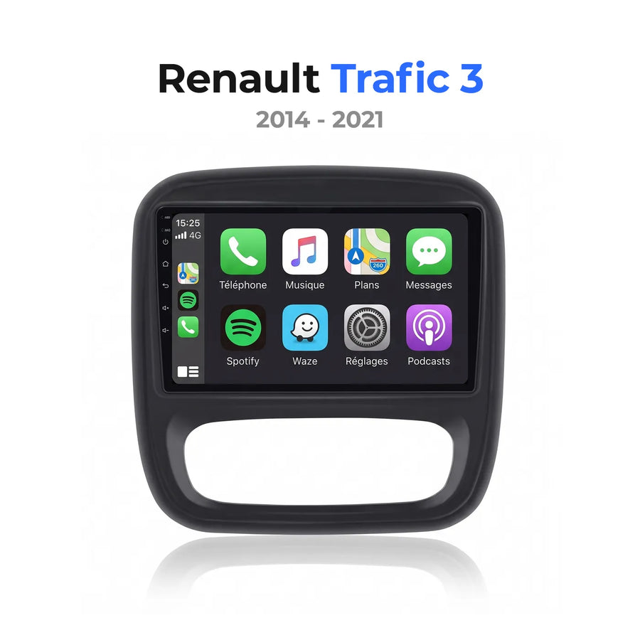 Autoradio CarPlay Renault Trafic 3 (2014-2021)