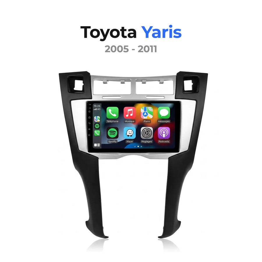 Autoradio CarPlay Toyota Yaris Android 16 (2005-2011)