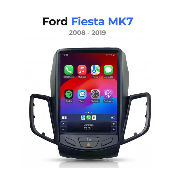 Autoradio CarPlay Ford Fiesta MK7 - Ecran 9,7 pouces (2008-2019)