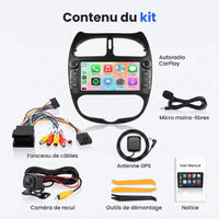 Autoradio CarPlay Peugeot 206 (2000-2008) 7
