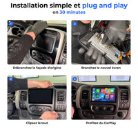 Autoradio CarPlay Renault Trafic 3 (2014-2021) 4
