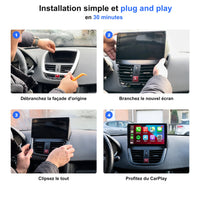 Autoradio CarPlay Peugeot 207 (2006-2015) 4