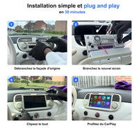 Autoradio CarPlay Fiat 500 (2007-2015) 4