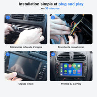 Autoradio CarPlay Peugeot 206 (2000-2008) 4