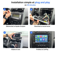 Autoradio CarPlay VW Golf 6 (2008-2013) 4