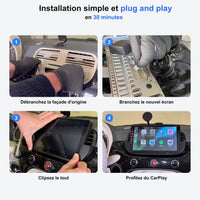 Autoradio CarPlay Fiat 500 Grand Écran (2007-2015) 3
