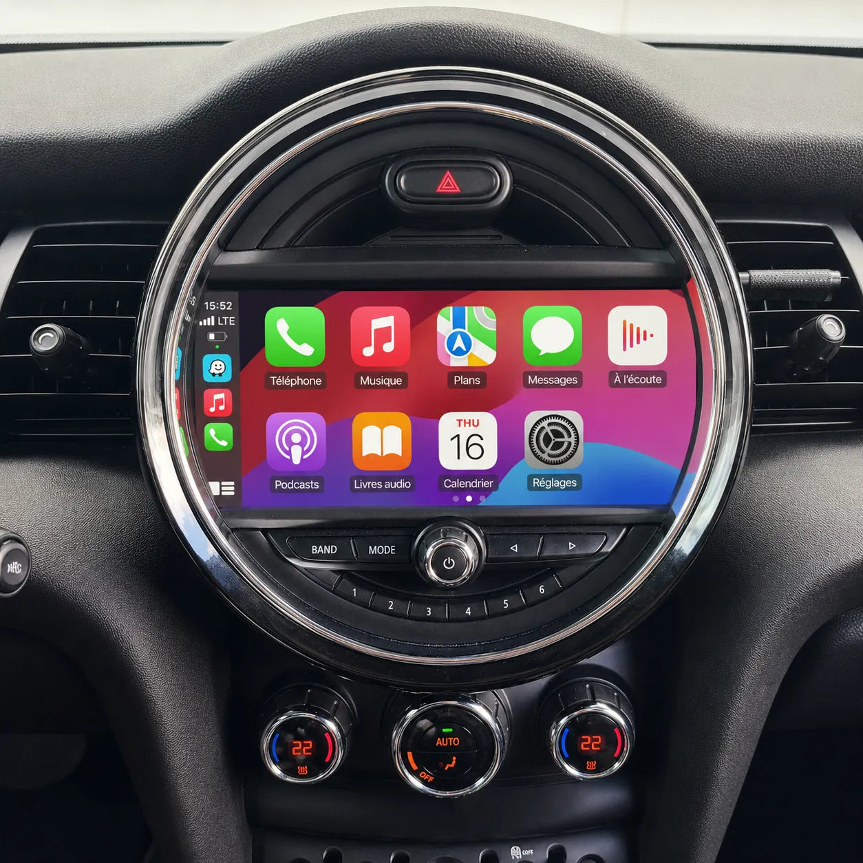 Autoradio CarPlay Mini Cooper F56 (2015-2019)