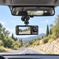 Dashcam voiture Habitacle – 2 ou 3 caméras avant, intérieur et arrière, vision de nuit 2