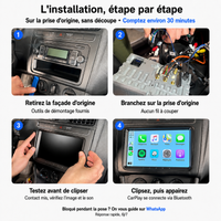 Autoradio CarPlay VW Polo 5 (2009-2017) 3