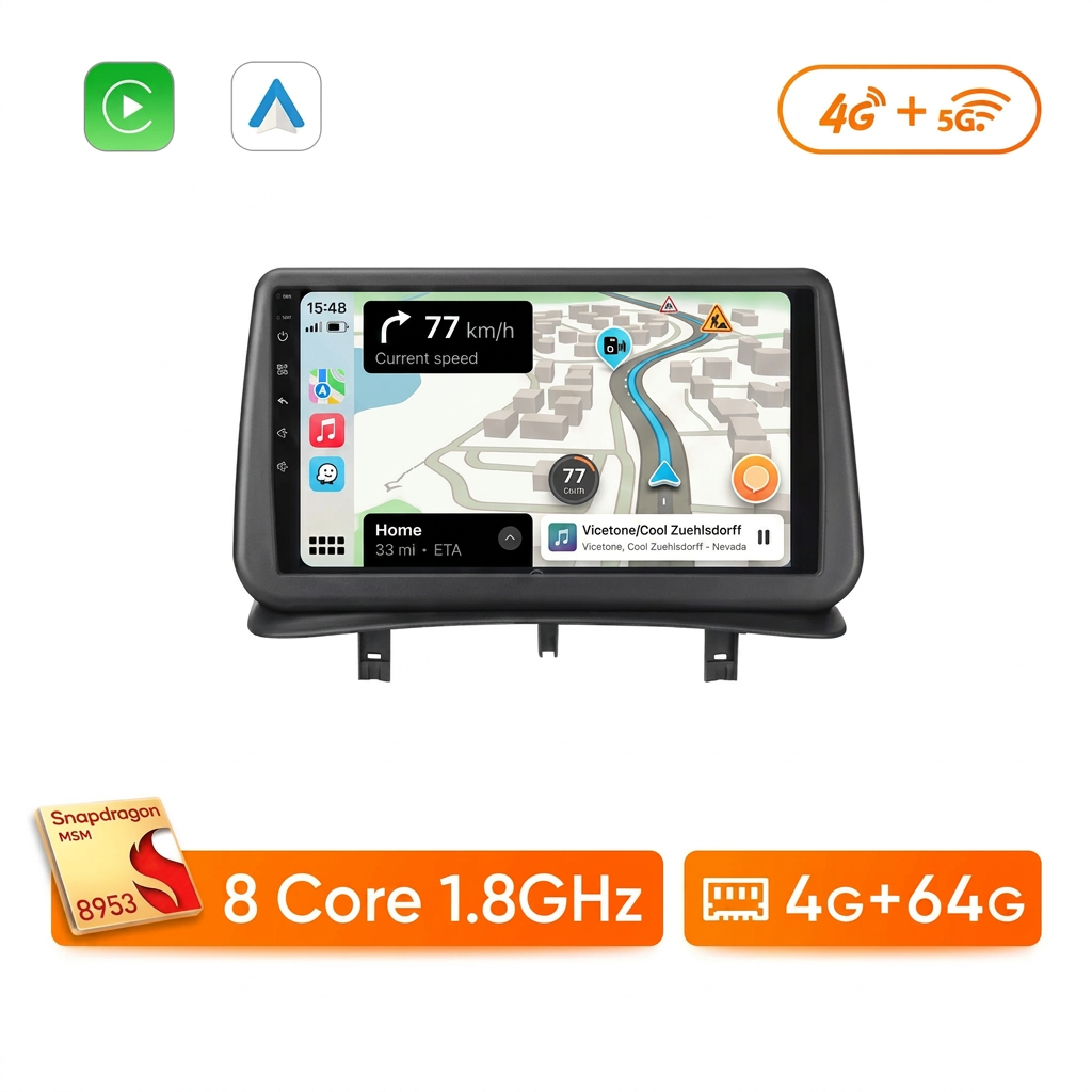 Carplay Renault Clio 3 (2005-2014)