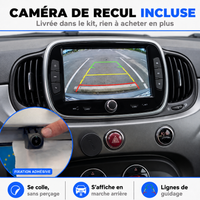 Autoradio CarPlay Fiat 500 (2015-2020) 8