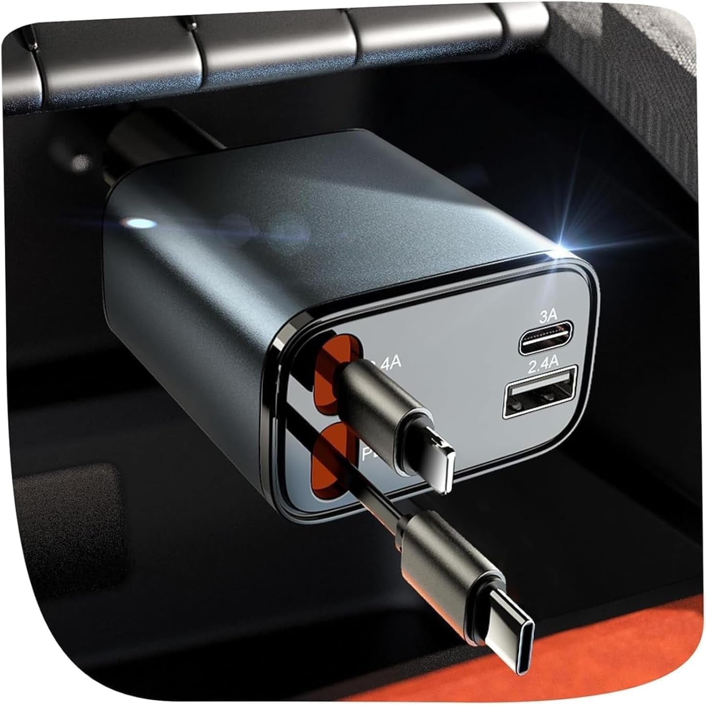 Chargeur voiture renforcé