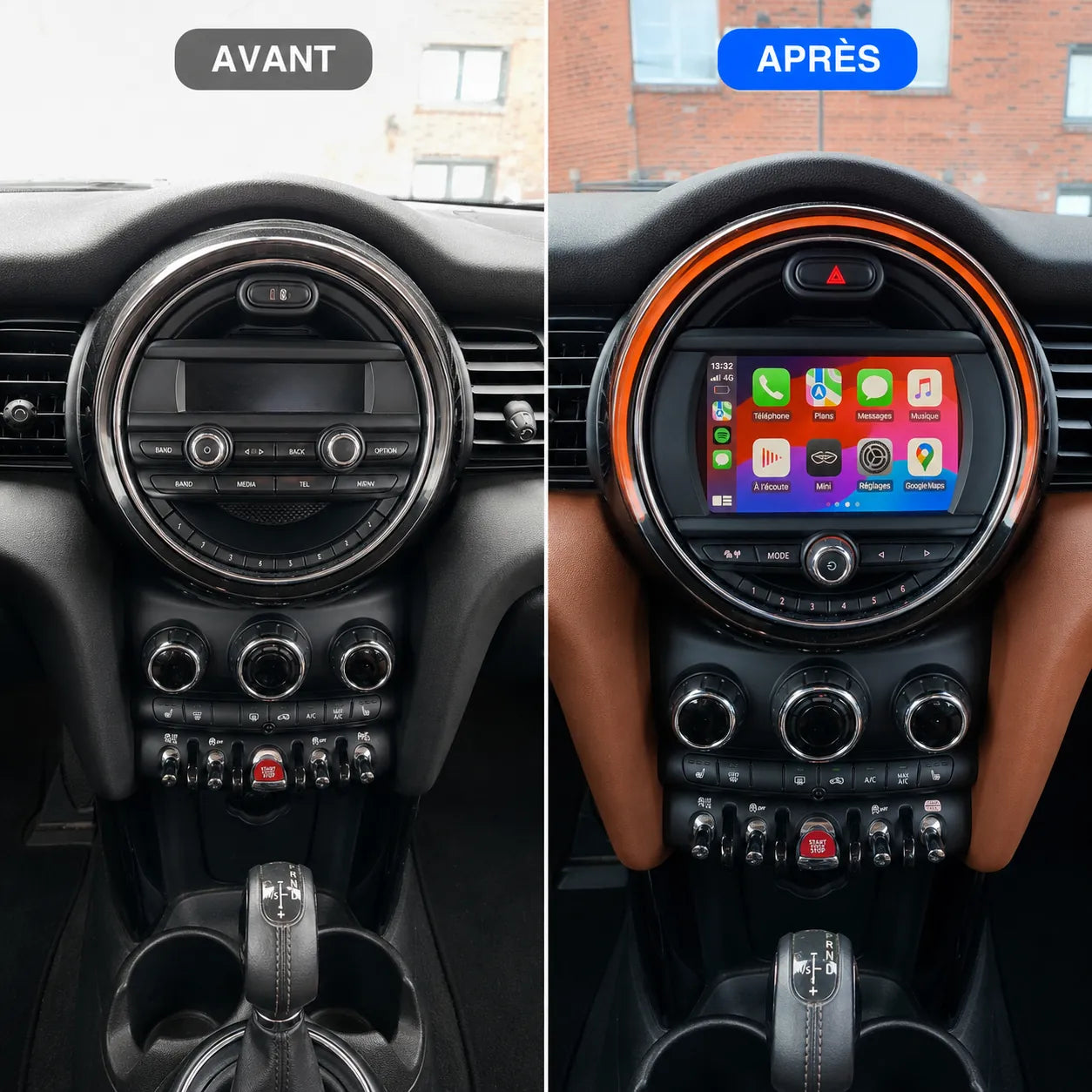 Autoradio CarPlay Mini Cooper F56 (2015-2019)