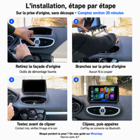 Autoradio CarPlay Clio 3 (2005-2014) 4