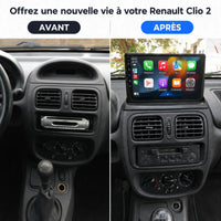 Autoradio CarPlay Clio 2 Type A (2000-2012) 4