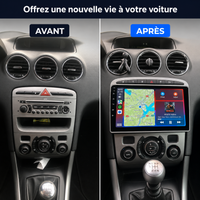 Autoradio CarPlay Peugeot 308 (2007-2013) 3