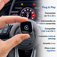 Adaptateur CarPlay sans fil USB 3