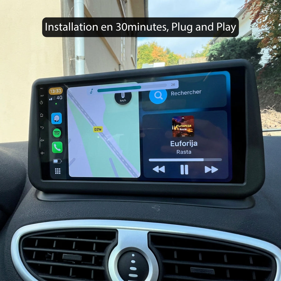 Carplay Renault Clio 3 (2005-2014)
