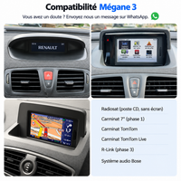 Autoradio CarPlay Mégane 3 (2008-2016) 3