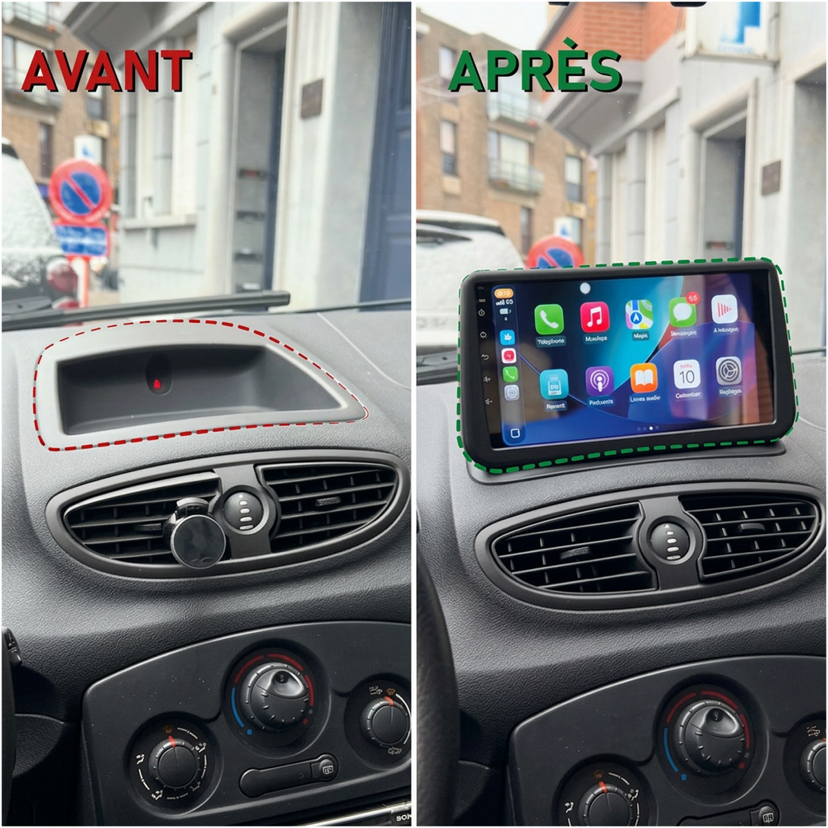 Carplay Renault Clio 3 (2005-2014)