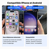 Adaptateur CarPlay sans fil USB 4