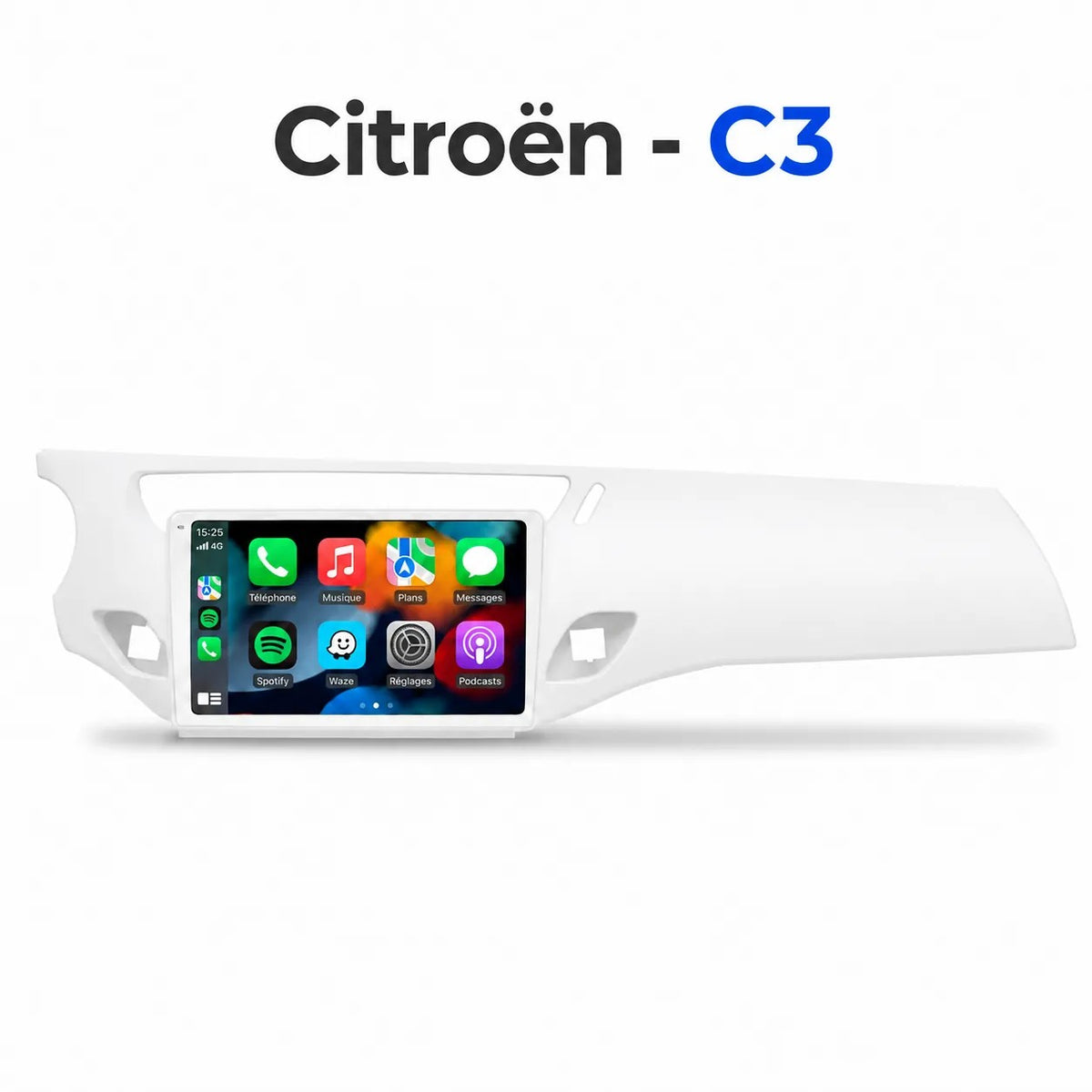 Autoradio CarPlay Citroën C3 (2009-2016)