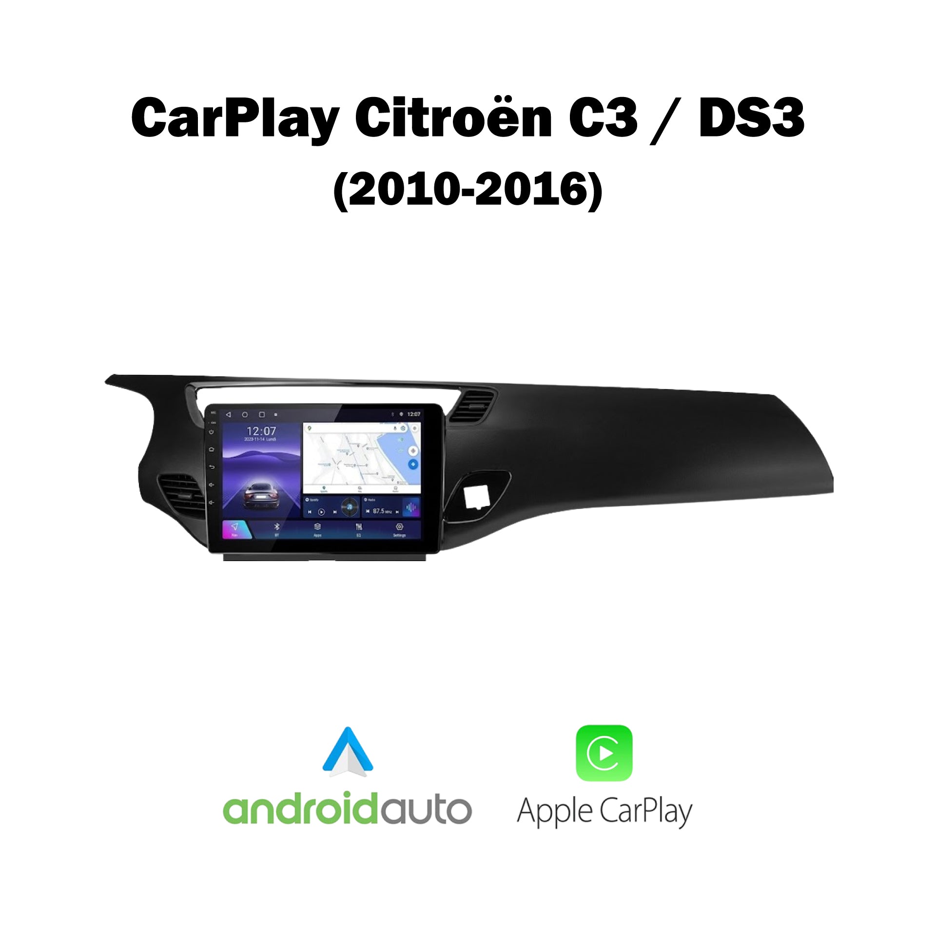 CarPlay Citroën C3 / DS3 (2010-2016)