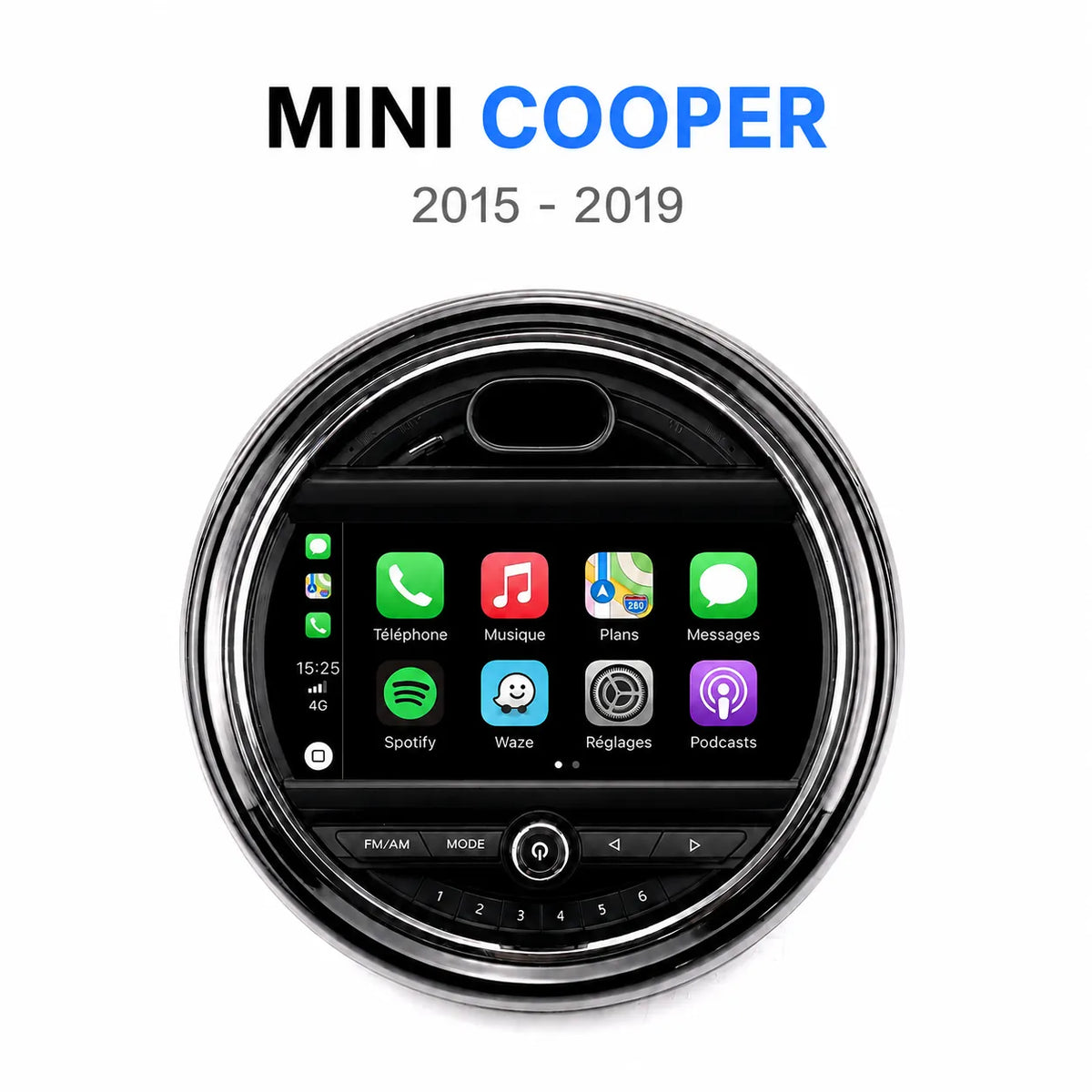 Autoradio CarPlay Mini Cooper F56 (2015-2019)