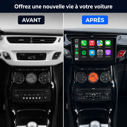 Autoradio CarPlay Citroën DS3 (2010-2016)