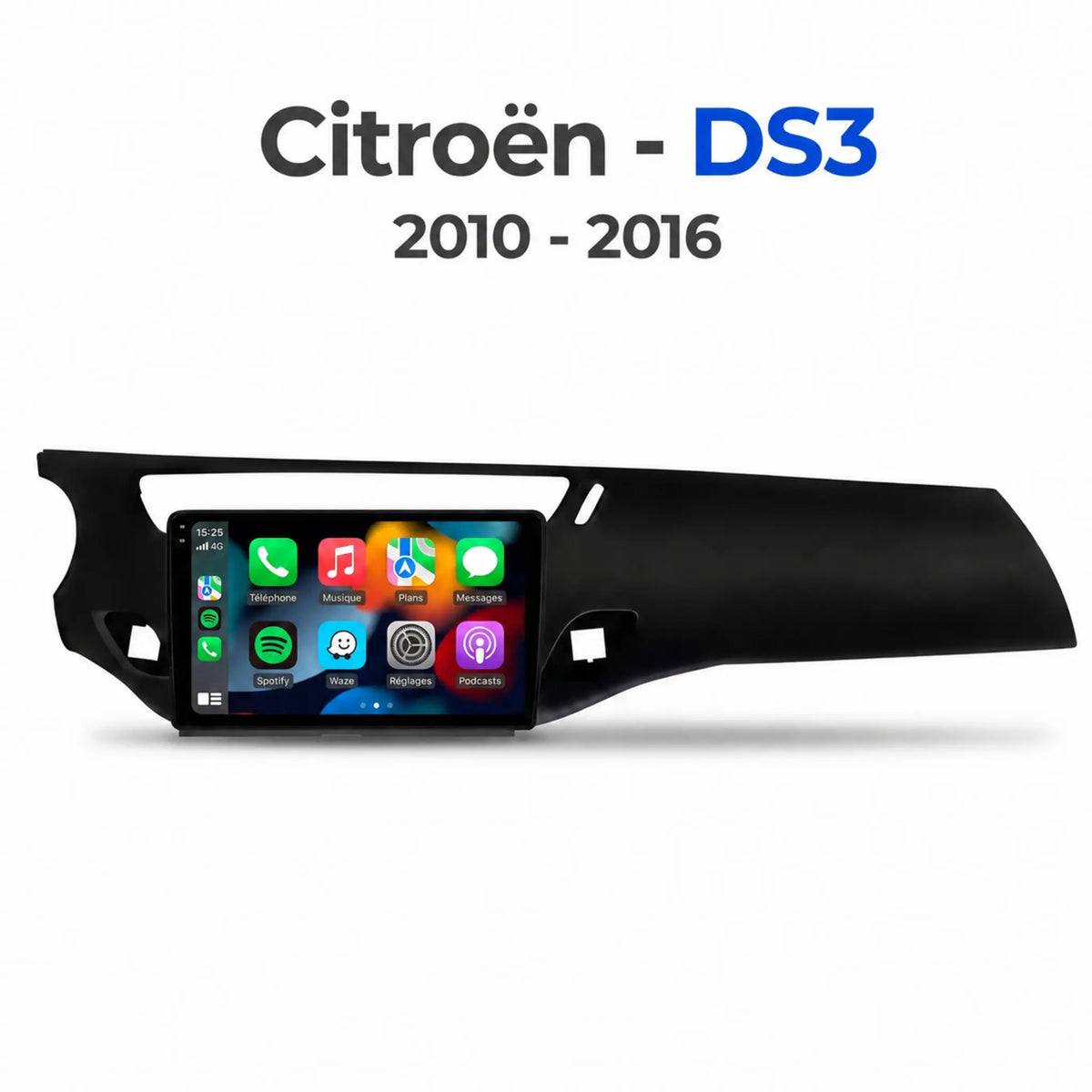 Autoradio CarPlay Citroën DS3 (2010-2016)