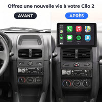 Autoradio CarPlay Clio 2 Type B (2000-2012) 4
