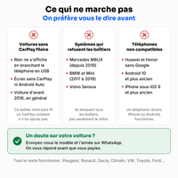 Adaptateur CarPlay sans fil USB 3