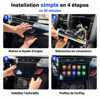 Autoradio CarPlay Citroën DS3 (2010-2016) 3