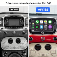 Autoradio CarPlay Fiat 500 (2016-2019) 3