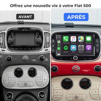 Autoradio CarPlay Fiat 500 (2015-2020) 2