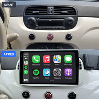 Autoradio CarPlay Fiat 500 Grand Écran (2007-2014) 3