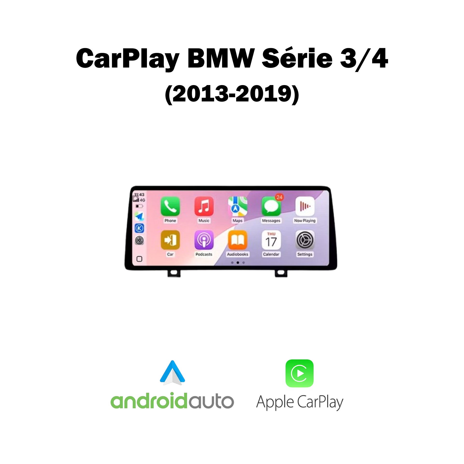CarPlay BMW Série 3/4 (2013-2019)