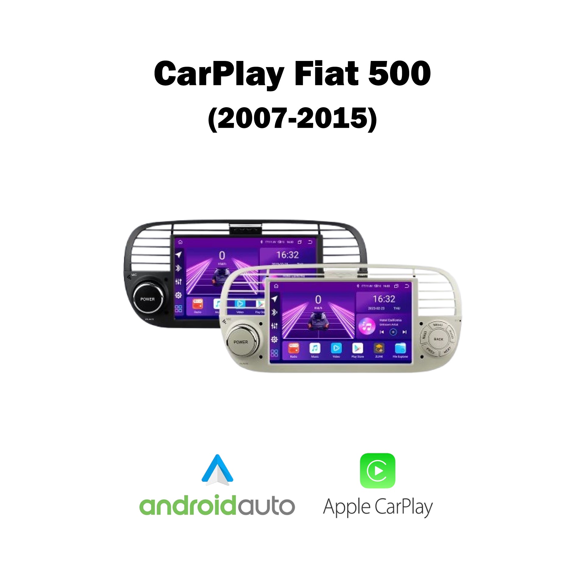 CarPlay Fiat 500 (2007-2015)