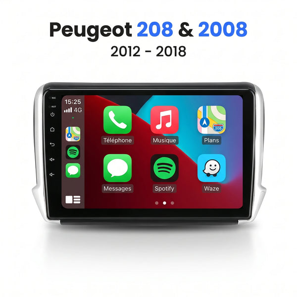 Autoradio CarPlay Peugeot 2008 (2013-2019)