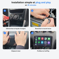 Autoradio CarPlay Peugeot 308 (2007-2013) 2