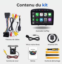 Autoradio CarPlay Peugeot 308 (2007-2013) 8