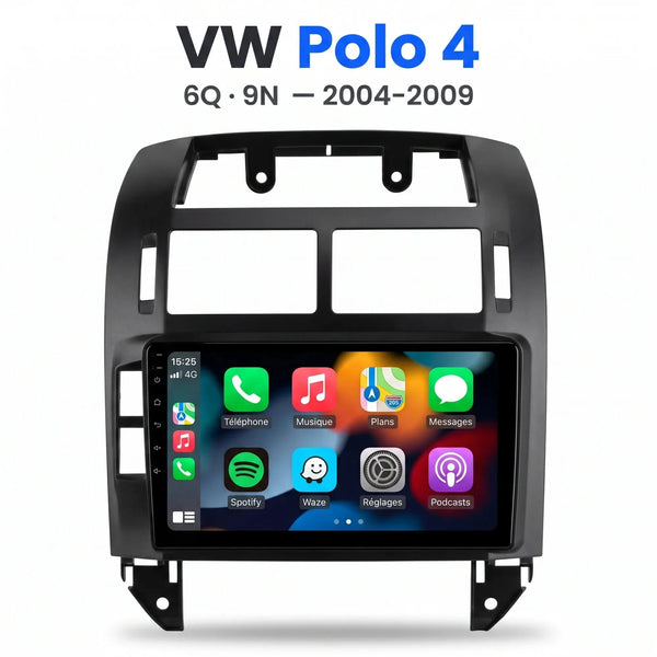 Autoradio CarPlay VW Polo 4 (2004-2009)