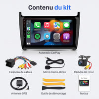 Autoradio CarPlay VW Polo 5 (2008-2020) 9