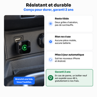 Adaptateur CarPlay sans fil USB 13