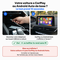 Adaptateur CarPlay sans fil USB 2